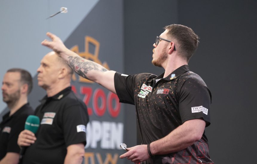 Geen succesvolle terugkeer Jansen op European Tour - Darts Actueel